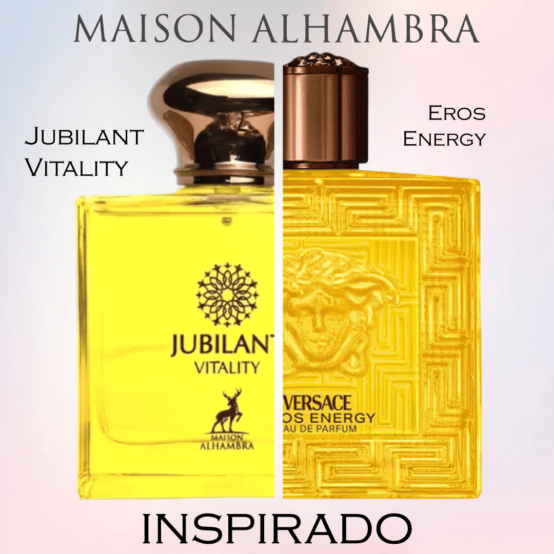 Jubilant Vitality EDP 100 ML For Men - Maison Alhambra (Inspirado en Eros Energy)