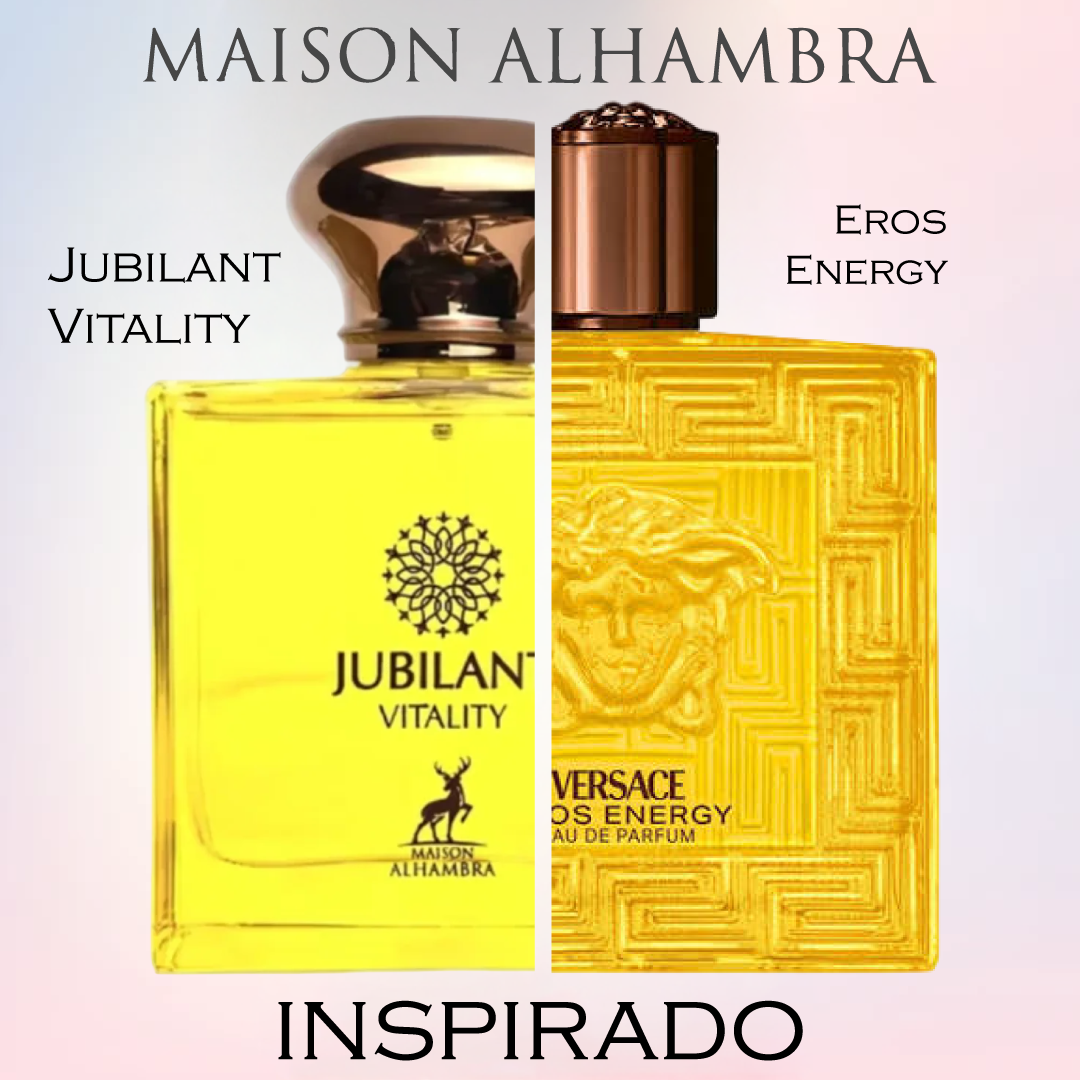 Jubilant Vitality EDP 100 ML For Men - Maison Alhambra (Inspirado en Eros Energy)