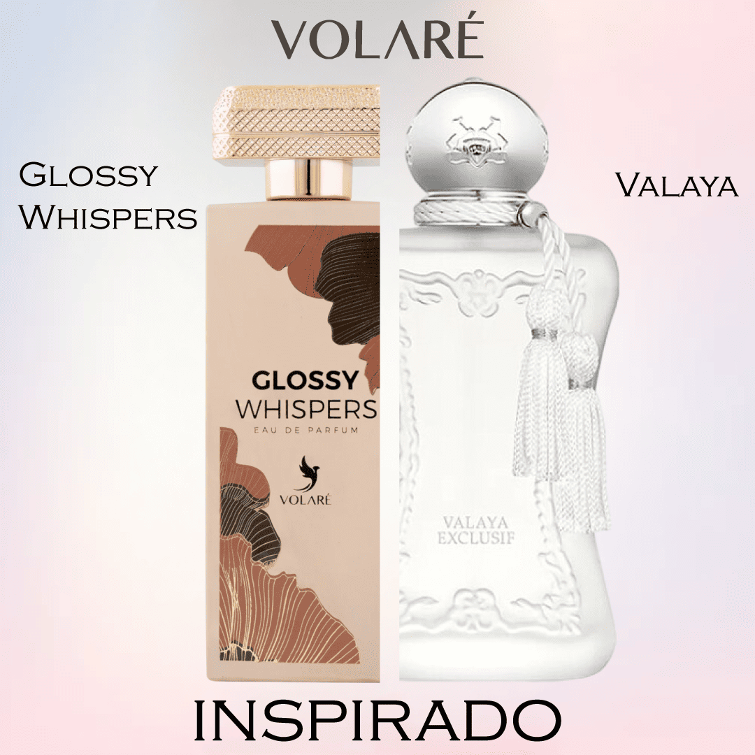 Glossy Whispers EDP 100 ML  For Woman - Volare (Inspirado en Valaya de Parfums)