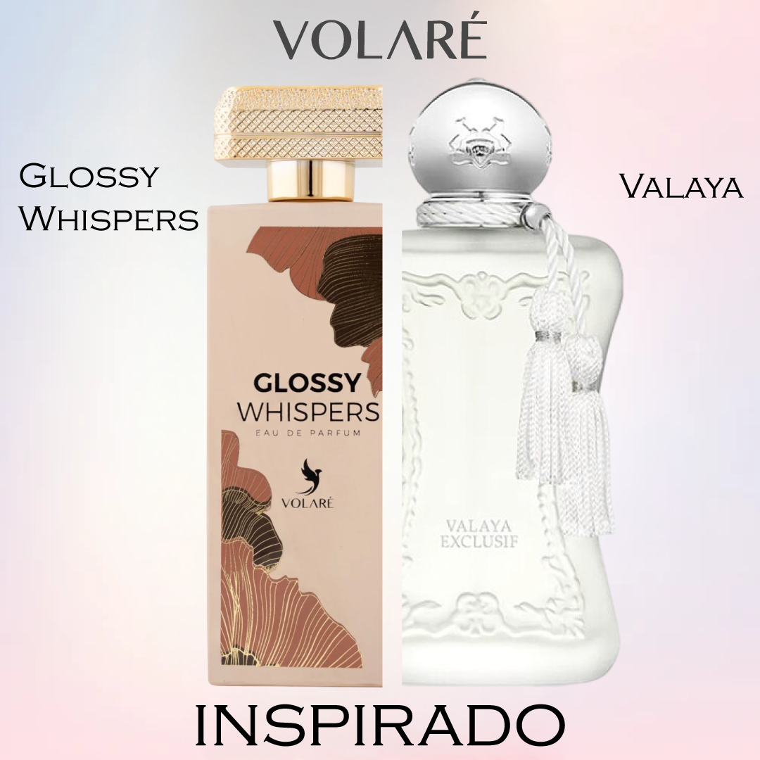 Glossy Whispers EDP 100 ML  For Woman - Volare (Inspirado en Valaya de Parfums)