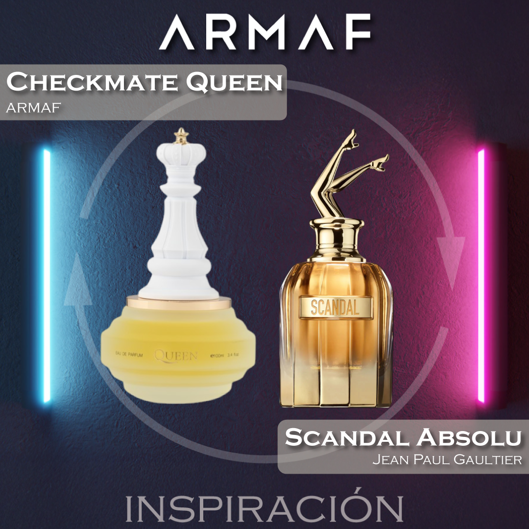 Checkmate Queen EDP 100 ML For Women - Armaf (Inspirado en Scandal Absolu)