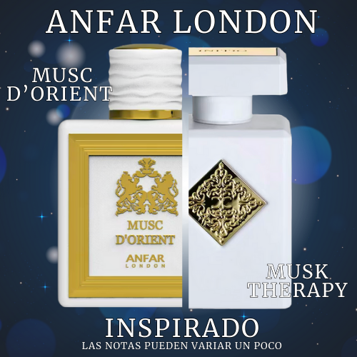 Musc d’Orient Extrait de Parfum 115 ML For Men - Anfar London - (Inspirado en Musk Therapy de Initio Parfums Privés).