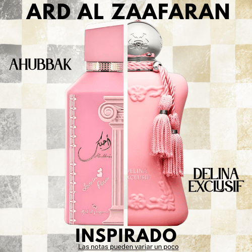 Ahubbak Love in Paris EDP 100 ML for Woman - Ard Al Zaafaran - (Inspirado en Delina Exclusif)