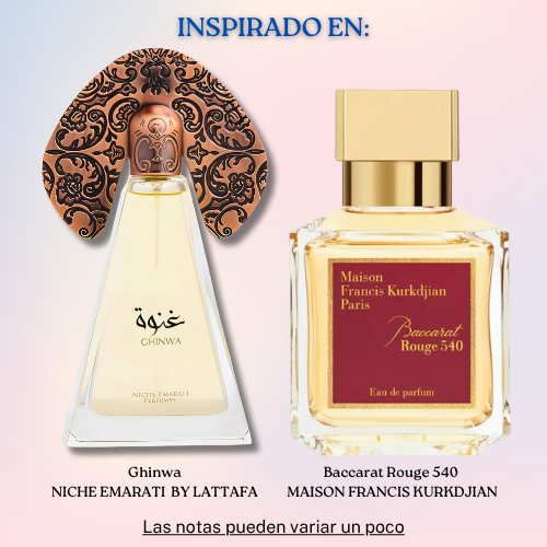 Ghinwa EDP 100 ML Unisex - Niche Emarati by Lattafa