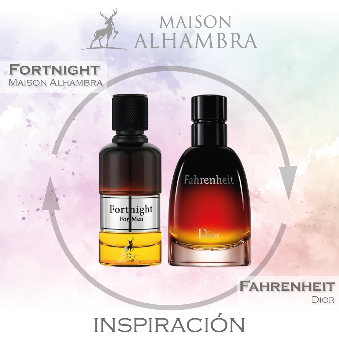 Fortnight for Men EDP 100 ML - Maison Alhambra (Inspirado en Dior Fahrenheit)