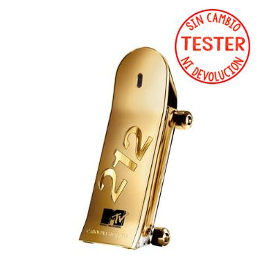 212 Men Heroes NYC MTV EDT 90 ML - (Tester-Probador) - Carolina Herrera