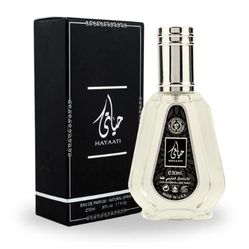 Hayaati EDP 50 ML Unisex  (Sin Celofán) - By Ard Al Zaafaran - (Inspirado en Invictus)