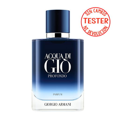 Acqua di Gió  Profondo Parfum 100 ML For Men (Tester- Probador) - Giorgio Armani