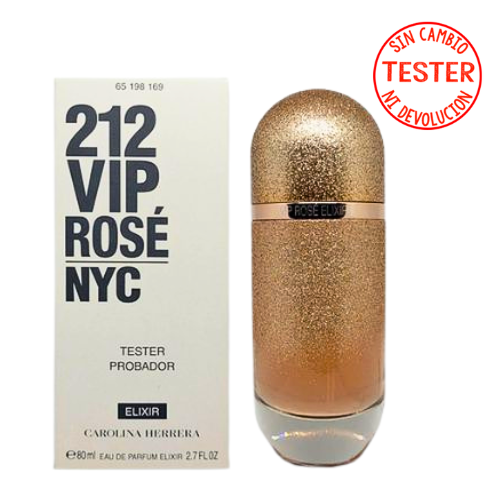 212 Vip Rosé NYC Elixir EDP 80 ML ( Tester- Probador ) - Carolina Herrera
