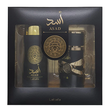 Asad EDP 100 ML + Deo Spray 200 ML SET - Lattafa