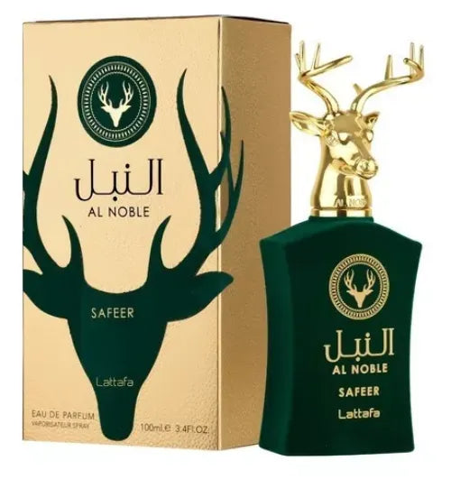 Al Noble Safeer EDP 100 ML Unisex - Lattafa - (Inspirado en  Oud for Happiness)