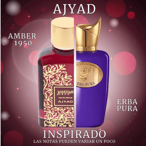 Amber 1950 EDP 100 ML For Woman - Ajyad - (Inspirado en Erba Pura)