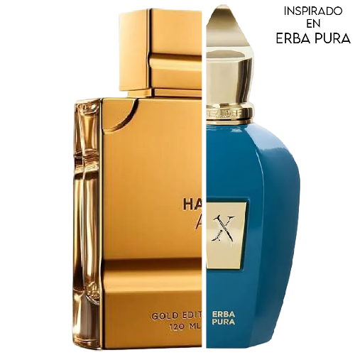 Amber Oud Gold 999.9 Dubai Edition 100 ML Unisex - Al Haramain (Inspirado en Erba Pura)