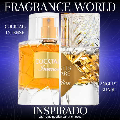 Cocktail Intense EDP 100 ML - Fragrance World - (Inspirado en Angels' Share By Kilian)