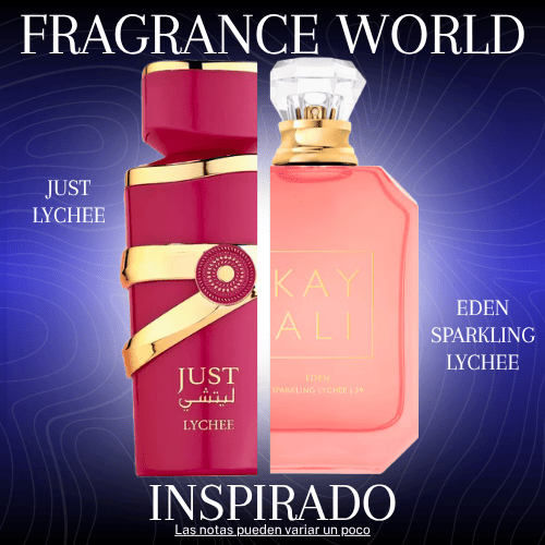 Just Lychee EDP 100 ML - Fragrance World - (Inspirado en Eden Sparkling Lychee)