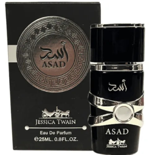 Asad Black EDP 25 ML  for Men - Jessica Twain - (Inspirado en Sauvage Elixir)