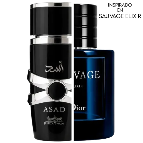Asad EDP 100 ML For Men - Jessica Twain - (Inspirado en Sauvage Elixir)
