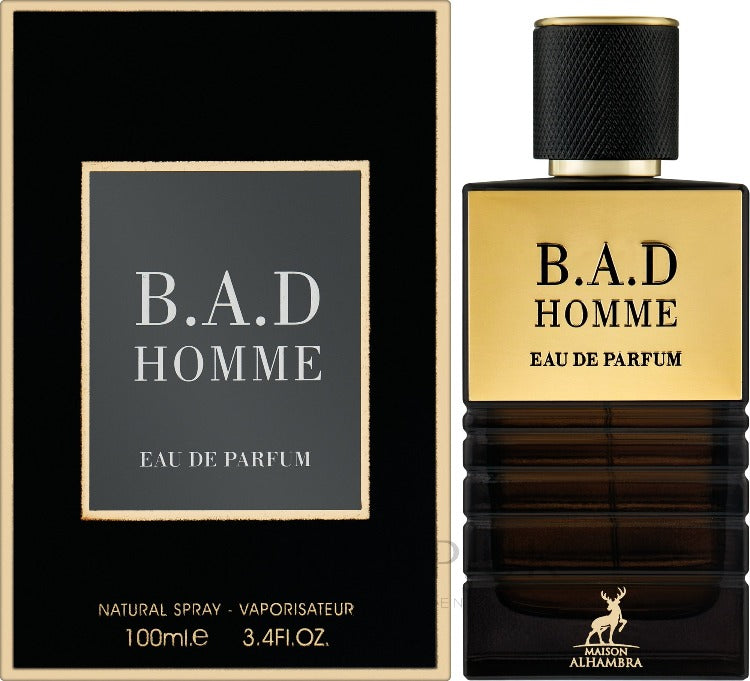 Bad Homme EDP 100 ML - Maison Alhambra (Inspirado en Bad Boy)