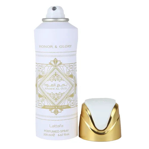 Badee Al Oud Honor & Glory Deo 200 ML -  Lattafa - (Inspirado en Oud Royal)