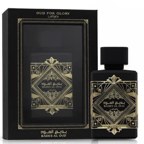 Badee Al Oud Oud For Glory EDP 100 ML Unisex - Lattafa - (Inspirado En Oud For Greatness)