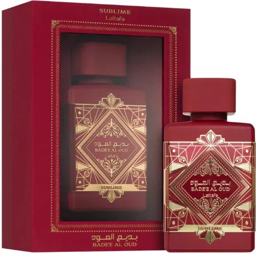 Badee Al Oud Sublime EDP 100 ML Unisex -  Lattafa - (Inspirado en Eden Juicy Apple)