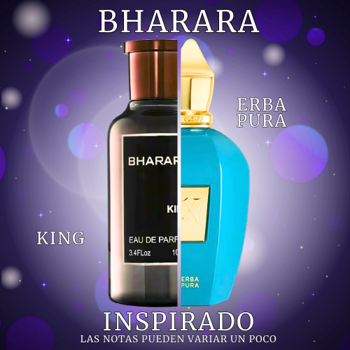 Bharara King For Men EDP 100 ML - Bharara - (Inspirado en Erba Pura de Xerjoff)
