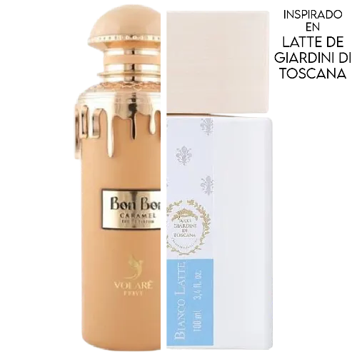 Bon Bon Caramel EDP 100 ML For Woman - Volare (Inspirado en Bianco Latte de Giardini Di Toscana)