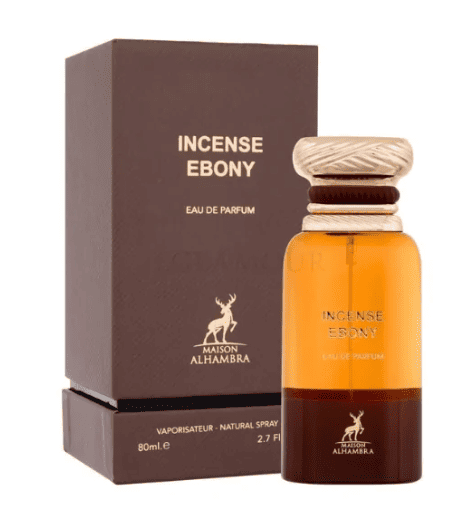 Incense Ebony EDP 80 ML - Maison Alhambra (Inspirado en Ébène Fumé)