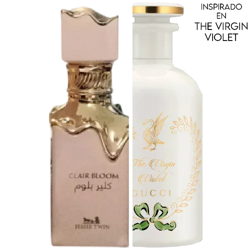 Clair Bloom EDP 35 ML For Women -  Jessie Twin (Inspirado En The Virgin Violet)