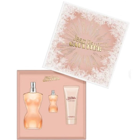 Classique Mujer EDT 100 ML + Mini 6 ML + Body Lotion 75 ML Estuche - Jean Paul Gaultier