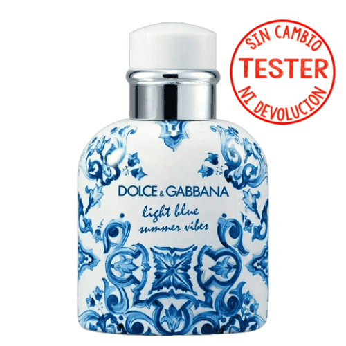 Light Blue Summer Vibes Pour Homme EDT 125 ML (Tester-Probador) - Dolce Gabanna