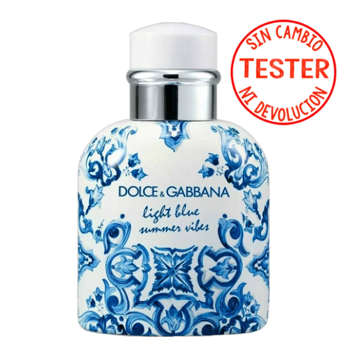 Light Blue Summer Vibes Pour Homme EDT 125 ML Tester - Dolce Gabanna