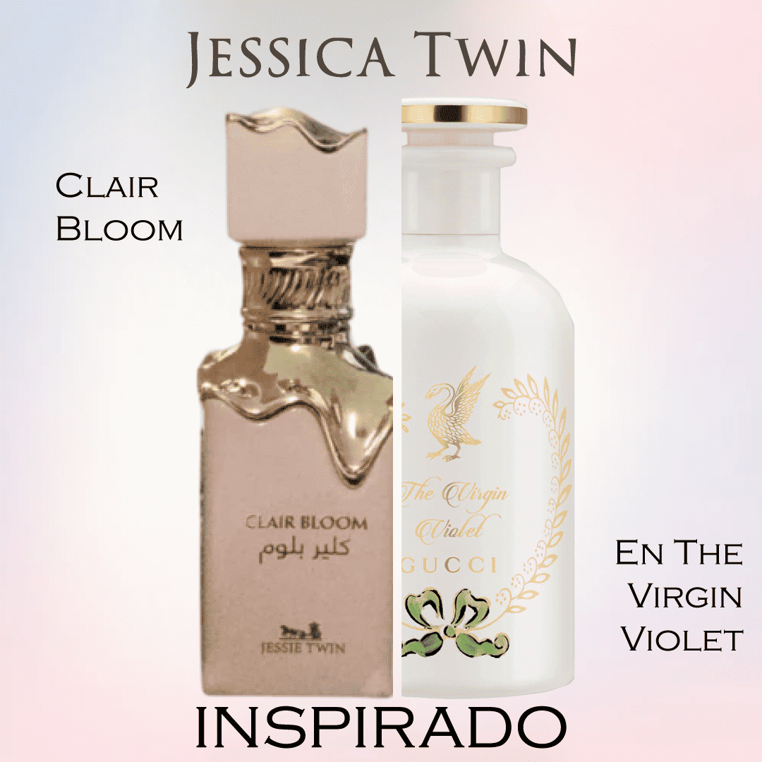 Clair Bloom EDP 35 ML For Women -  Jessie Twin (Inspirado En The Virgin Violet)