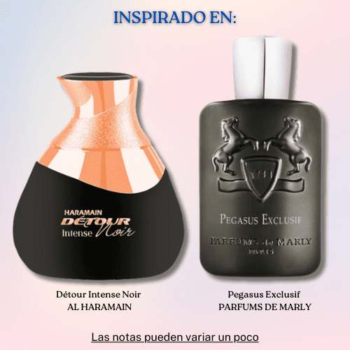 Detour Noir Intense EDP 100 ML Unisex - Al Haramain (Inspirado en Pegasus Exclusif)