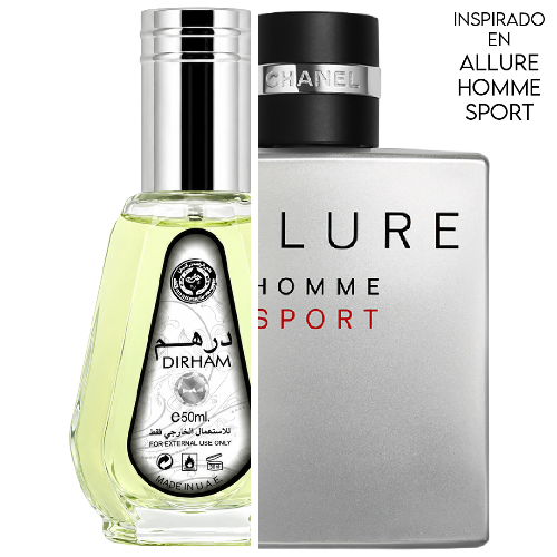 Dirham EDP 50 ML Unisex - Ard Al Zaafaran  (Inspirado en Allure Homme Sport)