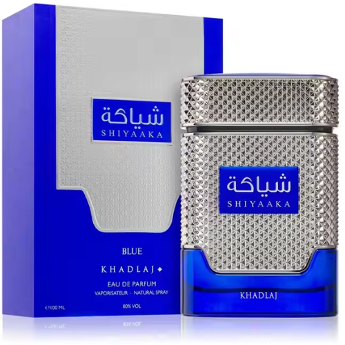 Shiyaaka Blue EDP 100 ML For Men - Khadlaj
