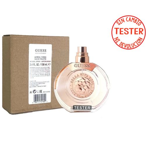 Bella Vita Rosa Mujer EDT 100 ML (Tester- Sin Tapa) - Guess