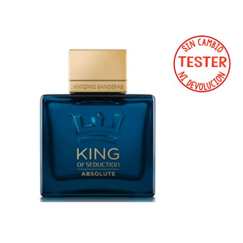 King Of Seduction Absolute Men EDT 100 ML (Tester-Probador) - Antonio Banderas