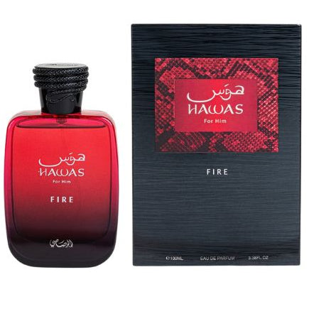 Hawas Fire EDP 100 ML Unisex - Rasasi