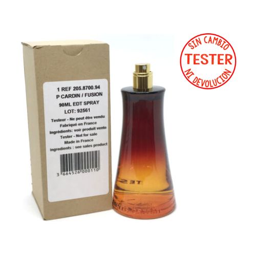 Fusion  EDT 90 ML  For Men (Tester- Sin Tapa) - Pierre Cardin