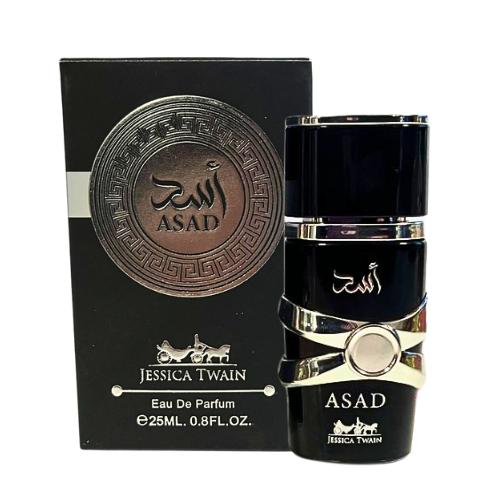 Asad Black EDP 25 ML  for Men - Jessica Twain