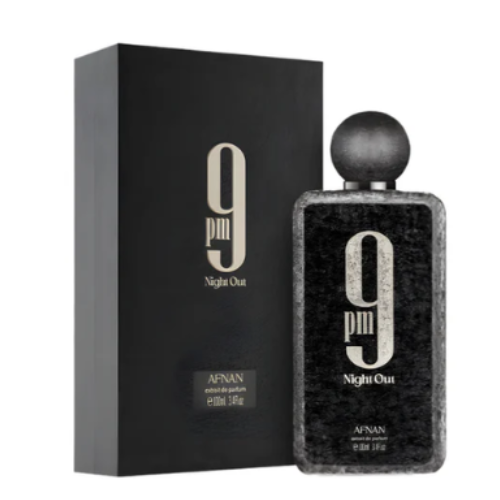 9 PM Night Out 100 ML Extrait de Parfum Unisex -  Afnan - (Inspirado en Forever Wanted Elixir de Azzaro)