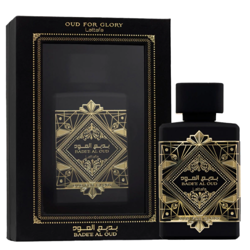 Badee Al Oud Oud For Glory EDP 100 ML Unisex - Lattafa - (Inspirado En Oud For Greatness De Initio)