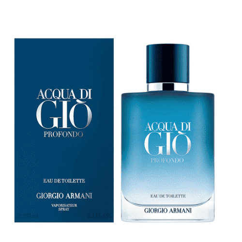 Acqua Di Gio Profondo EDT 100 ML  For Men - Giorgio Armani