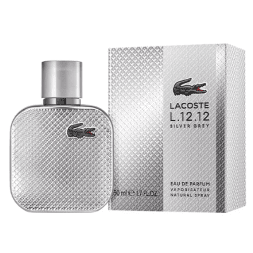 L.12.12 Silver Grey EDP 50 ML For Men  - Lacoste