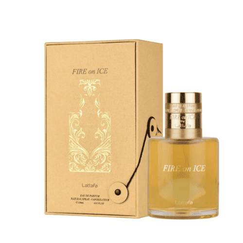 Fire on Ice EDP 110 ML Unisex - Lattafa - (Inspirado en Angels' Share Paradis)