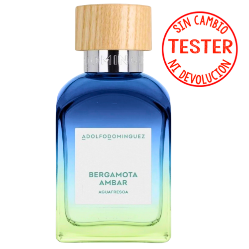 Agua Fresca Bergamota Ambar  EDT 120 ML Unisex (Tester -Probador) - Adolfo Dominguez