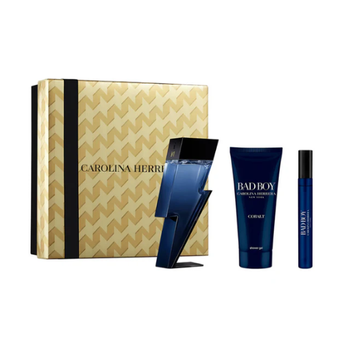 Bad Boy Cobalt EDP Électrique 100ml +Mini 10ml +Gel Ducha 100ml - Carolina Herrera