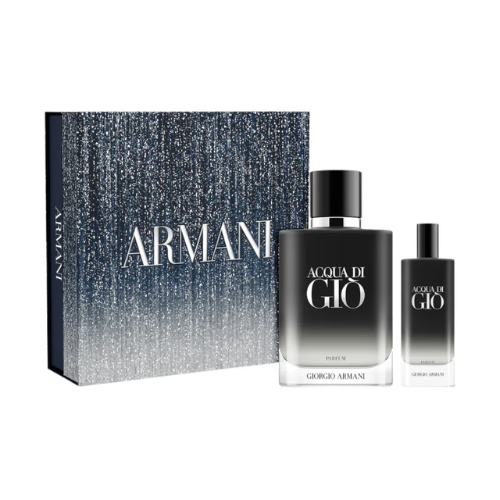 Acqua Di Gio Parfum 100 ML + 15 ML  set Recargable - Giorgio Armani