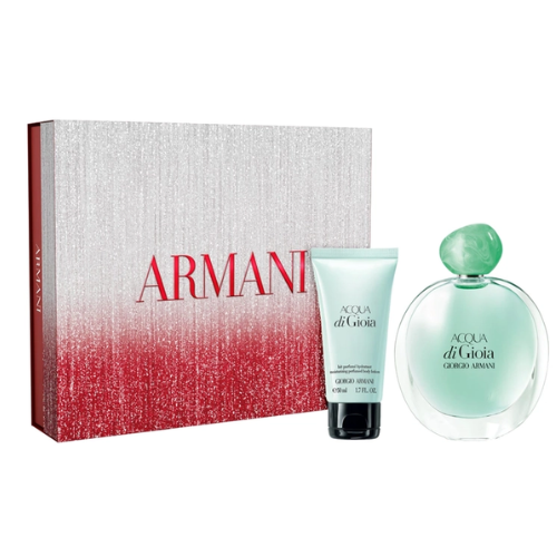 Acqua Di Gioia EDP 100 ML + Mini 10 ML + Body Lotion 50 ML - Giorgio Armani
